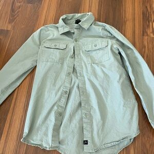 art class Light Green Button Down Shirt